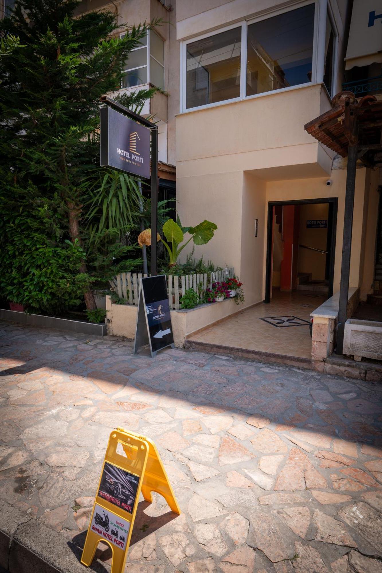 Hotel Porti Sarande Bagian luar foto