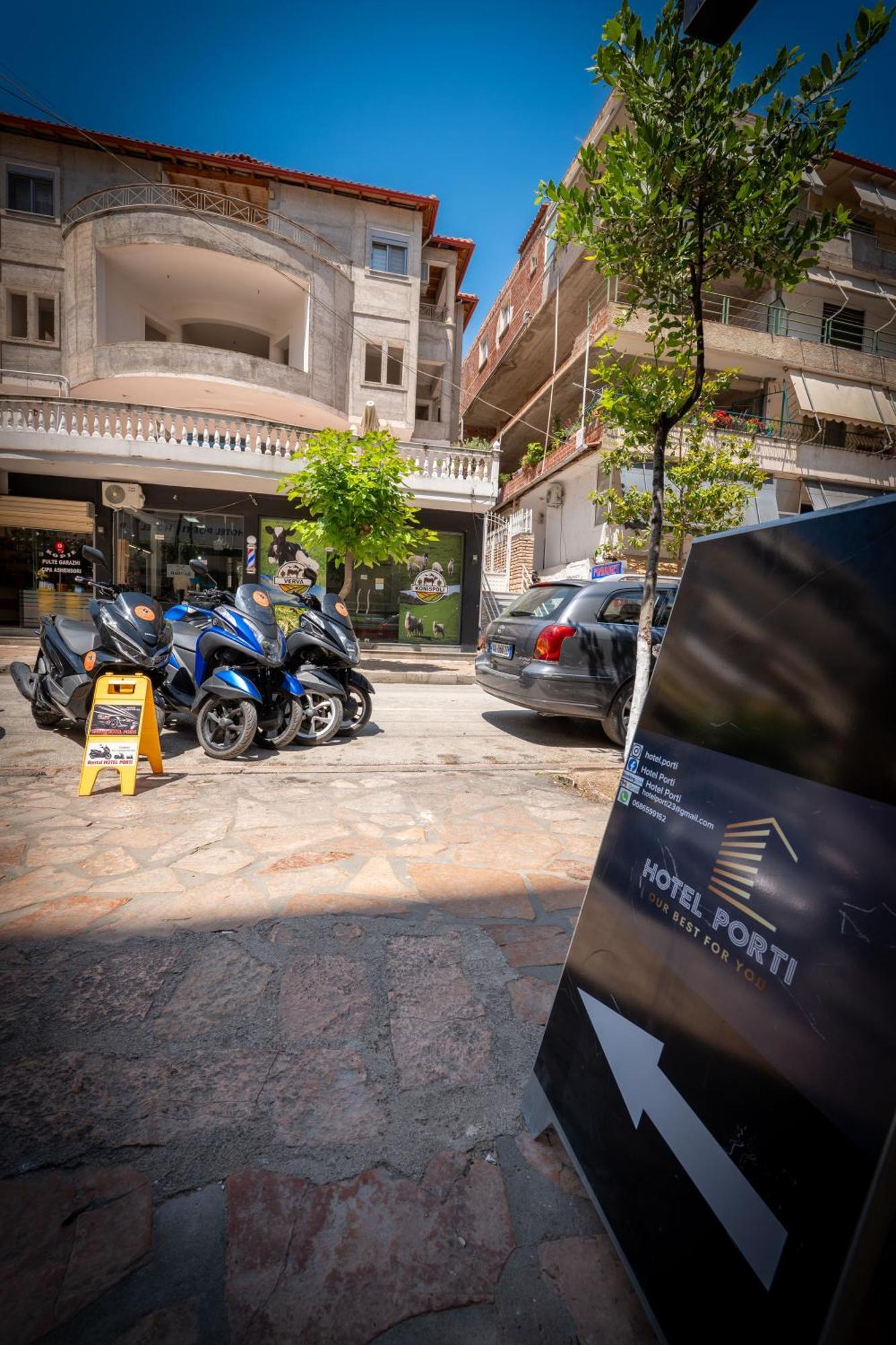 Hotel Porti Sarande Bagian luar foto